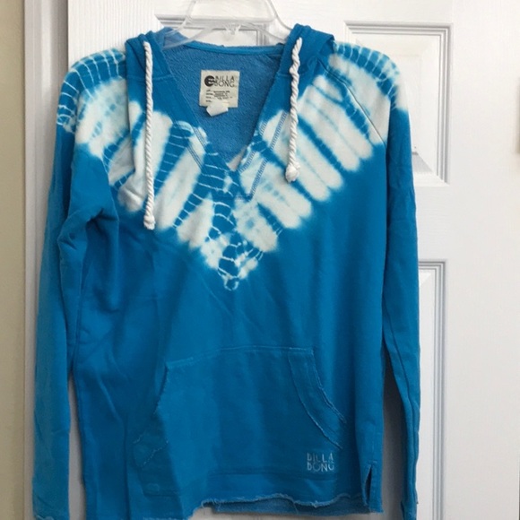 billabong tie dye sweatshirt